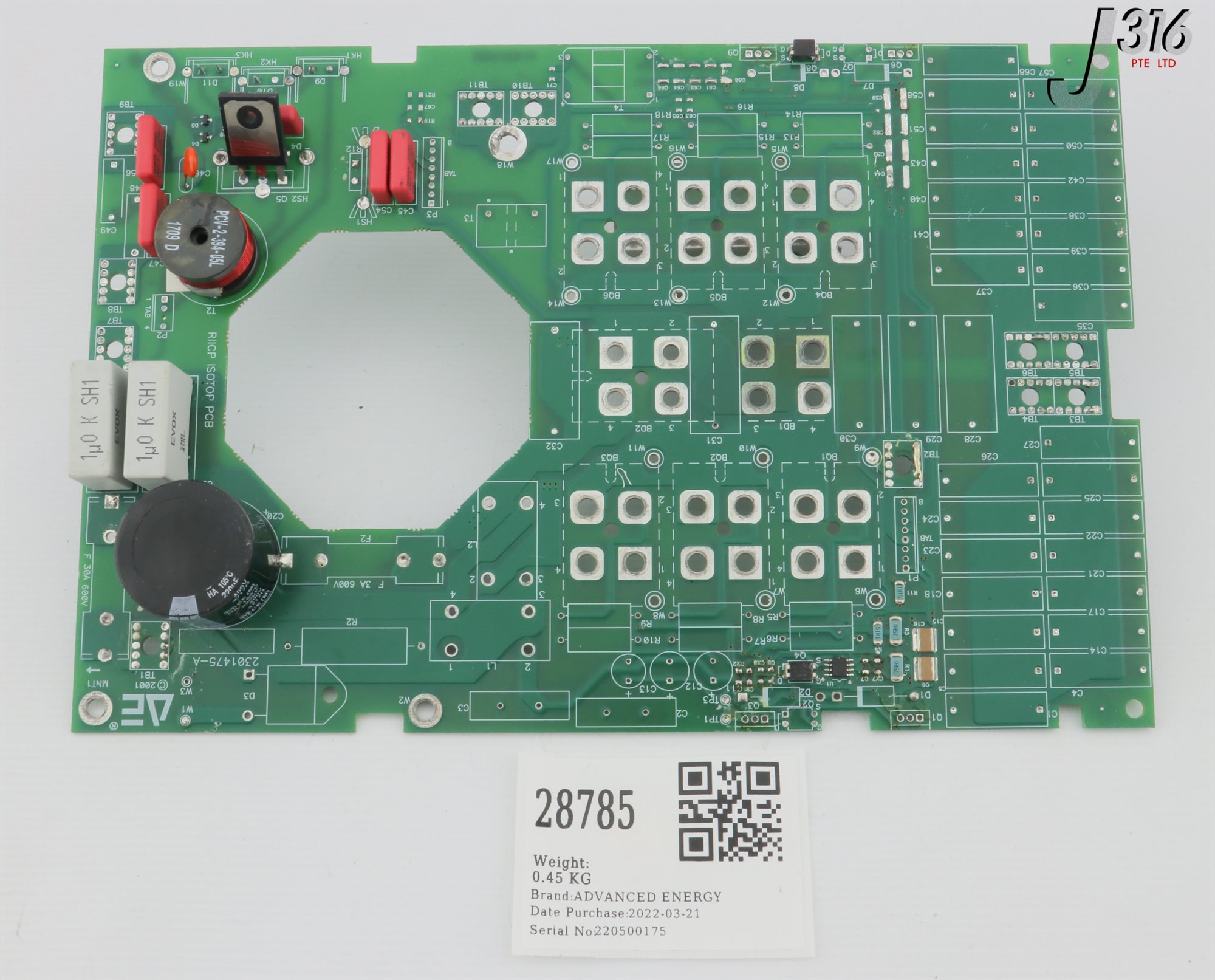 28785 ADVANCED ENERGY PCB, RIICP ISOTOP BOARD (PARTS) 2301475-A | eBay